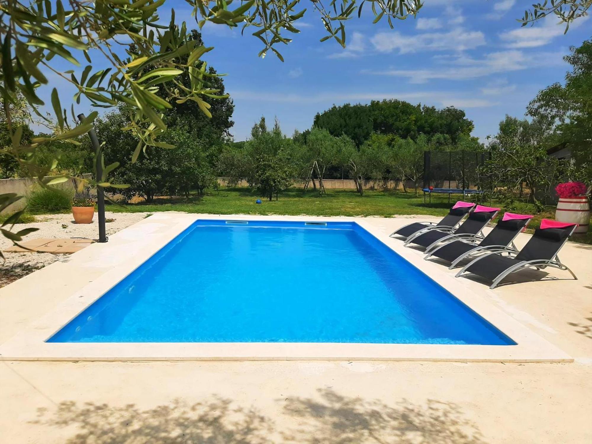 Ferienhaus Aqua Mit Pool Jadreski Ngoại thất bức ảnh