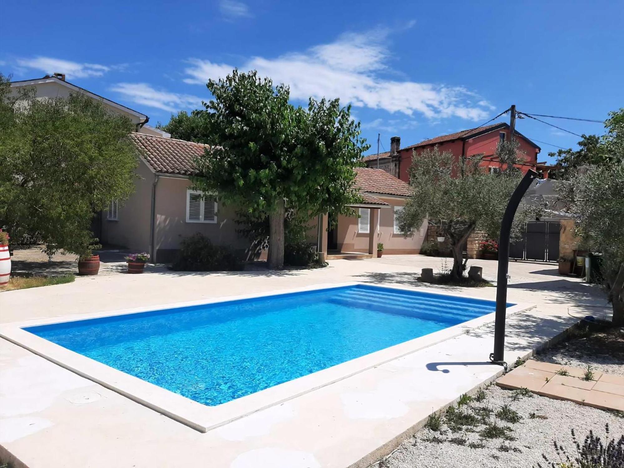Ferienhaus Aqua Mit Pool Jadreski Ngoại thất bức ảnh